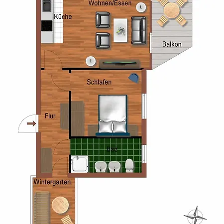 Haus Wenden 9 * Kuehlungsborn